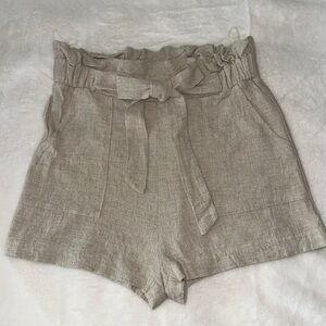 Entro Linen Shorts w/Pockets Size M